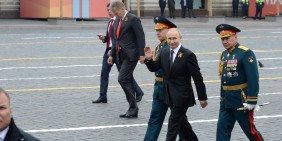Putin bei der alljährlichen Siegesparade am 9. Mai | Bild: Shutterstock